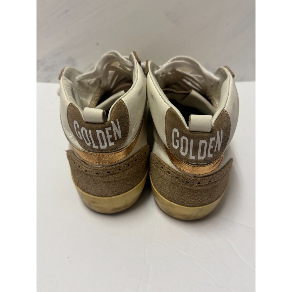 Golden Goose Mid Star Sneakers GGDB Private Edition Blue Star Italy Distresse - Picture 7 of 7